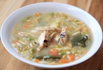 Soup - Lemon Chicken Orzo Soup