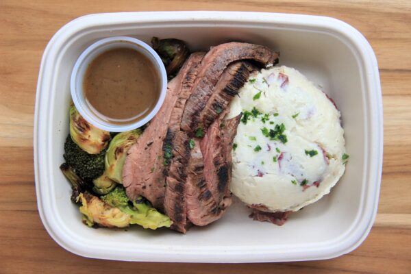 Lemon Garlic Flank Steak