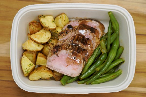 Balsamic Glazed Pork Tenderloin