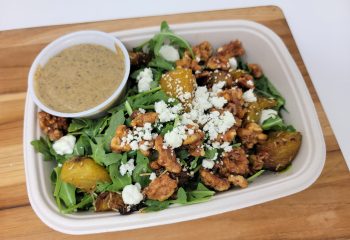 Salad - Arugula Salad w/ Roasted Gold Beets & Goat Cheese