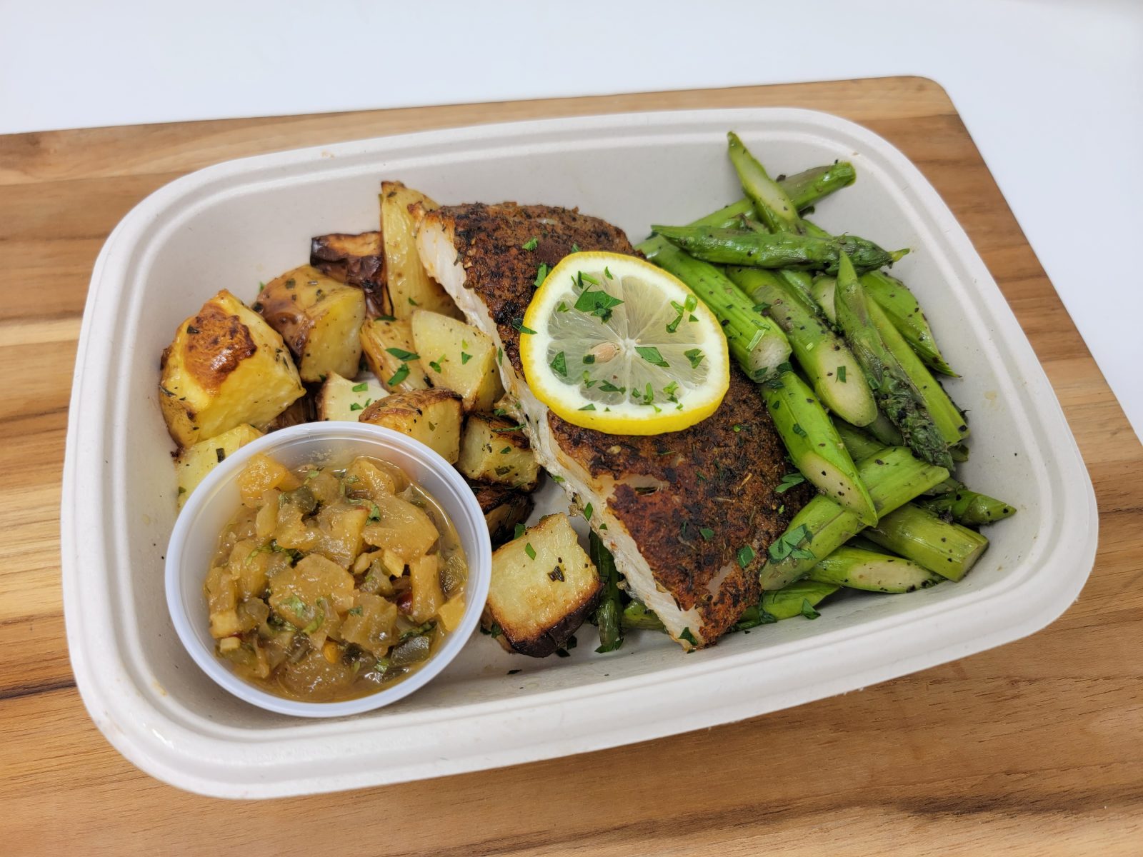 Blackened Pollock Healthy Chicken Meal Prep mademeals