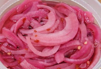 Bottled Side - Hibiscus Pickled Red Onions