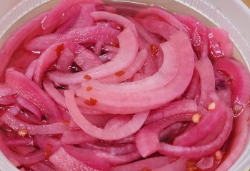 Bottled Side - Hibiscus Pickled Red Onions