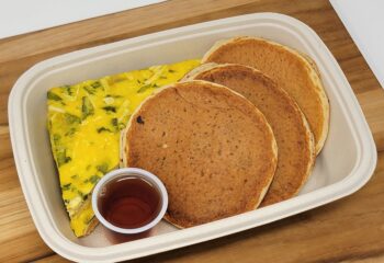 Egg Breakfast - Frittata w/ Kodiak Protein Pancakes