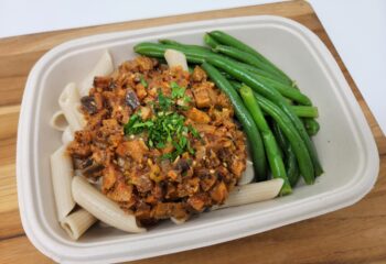 Vegan - Seitan & Eggplant Ragu