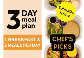3 Day Meal Plan (Chef's Picks - Pre-Populated Plan)