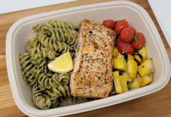 Seafood - Lemon Pepper Salmon w/ Pesto