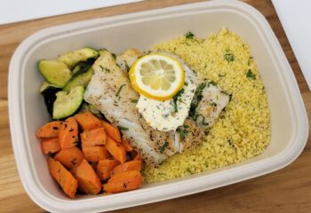 Seafood - Garlic Herb Butter White Fish