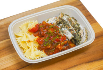 Chicken - Eggplant Caponata & Seared Chicken