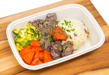 Beef - Braised Beef w/ Brussels Sprouts & Carrots