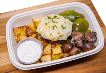 Chef's Special - Provolone Sirloin Burger Bowl