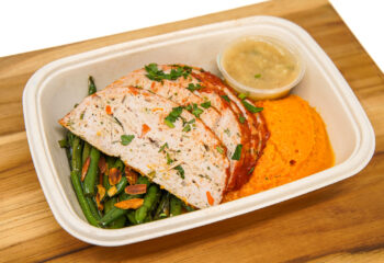 Chef's Special - Turkey Meatloaf w/ Gravy