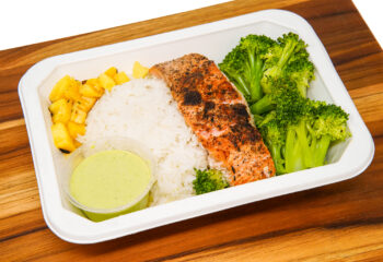 Chef's Special - Blackened Salmon w/ Green Sauce