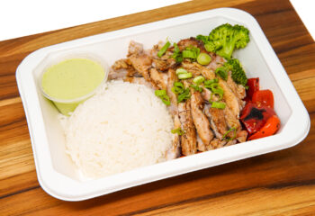 Chef's Special - Asian Roasted Chicken Thigh w/ Green Sauce