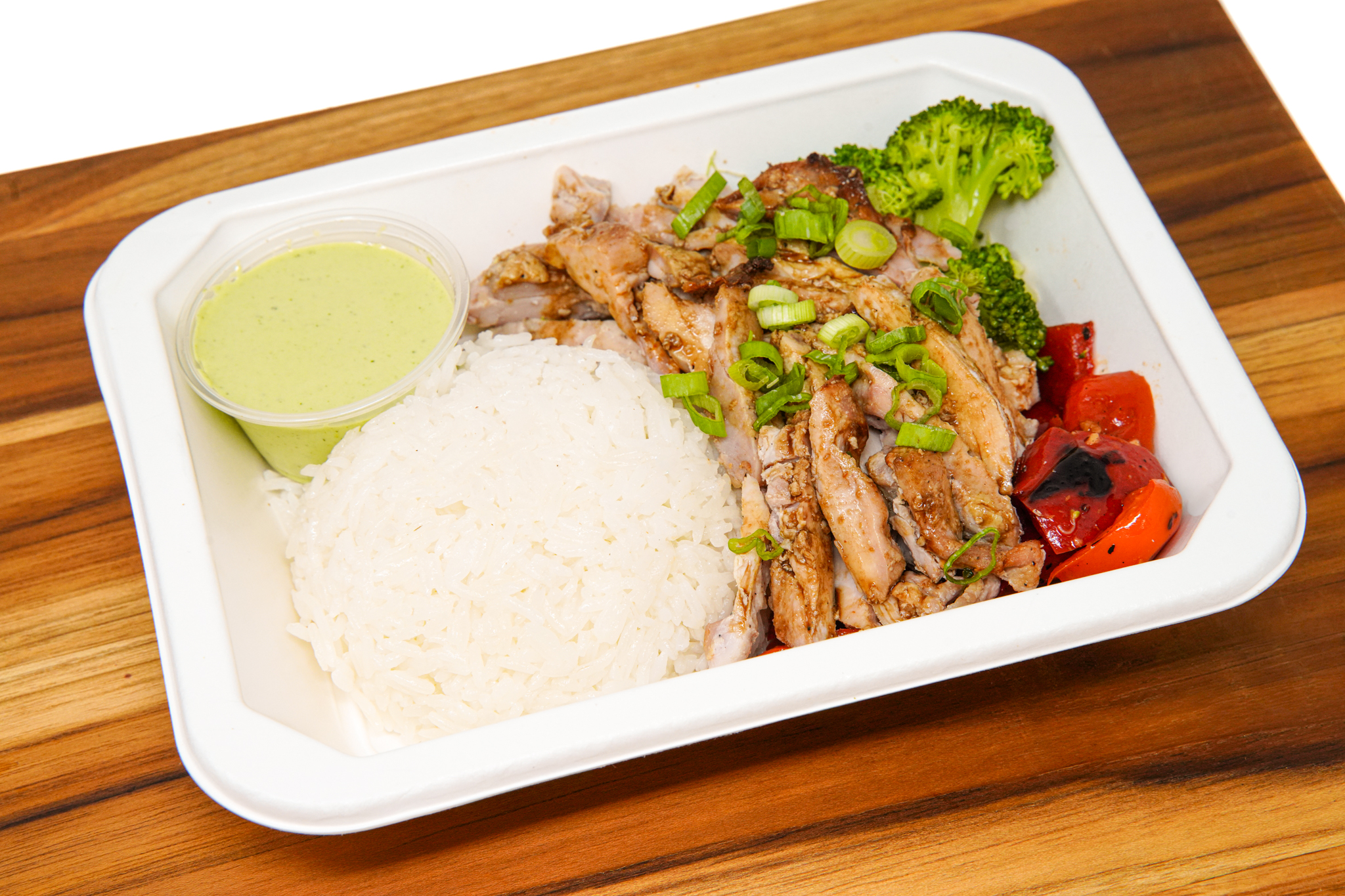 Chef's Special - Asian Roasted Chicken Thigh w/ Green Sauce